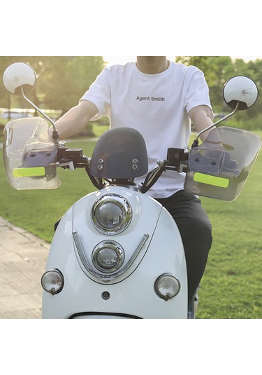 Neevoyu Pvc Motor Güvenlik Eldivenleri: Rüzgar Ve Yağmur Engeli, Güneş/reflektör Şeritli Seçenek