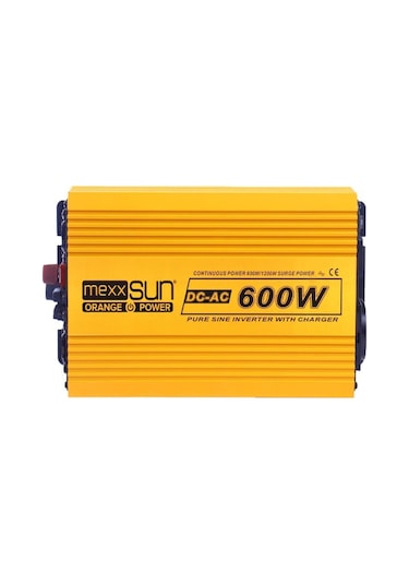 Mexxsun 12V Volt-600W Tam Sinüs Şarjlı İnverter (220V Çevirici)