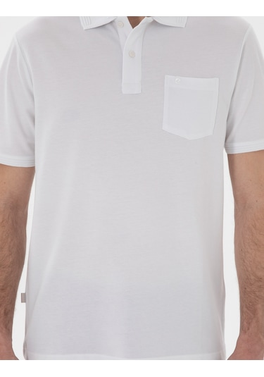 Pierre Cardin Erkek Beyaz Tişört Basic 50302538-vr013 Beyaz