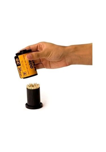 Dörtgen Fotoğraf Filmi Şeklinde Kürdanlık Kürdan Tutucu Kutu Diğer