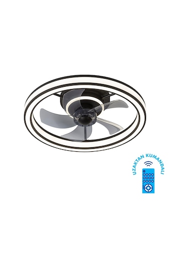 Kendal Kcf296 Modern Tavan Vanti 15w 20" Ledli Modern Vantilatör - Beyaz