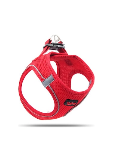 Tailpetz Air Mesh Harness Göğüs Tasması Neon Kırmızı Medium
