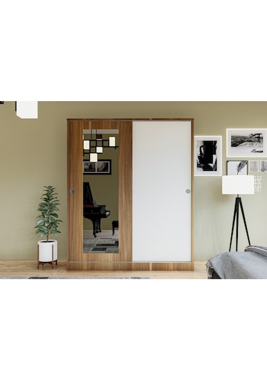 Metalia GM 346 Menekşe Sürgülü Gardrop