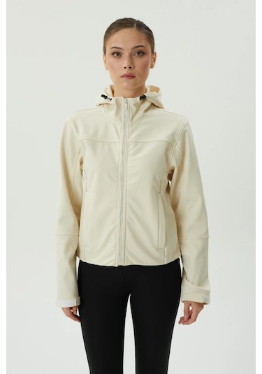 Exuma Kadın Softshell Mont-2421192 Bej