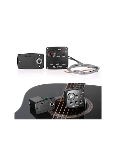 Joyo Je-303 Akustik 3-band Eq Ekolayzer Gitar Piezo Siyah