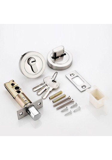 Homyl Kilitli Kapı Kilidi Tek Silindirli Modern Dış Giriş S