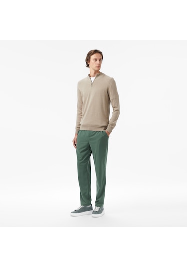 Nautica Erkek Bej Classic Fit Kazak Düz S57104t Bej