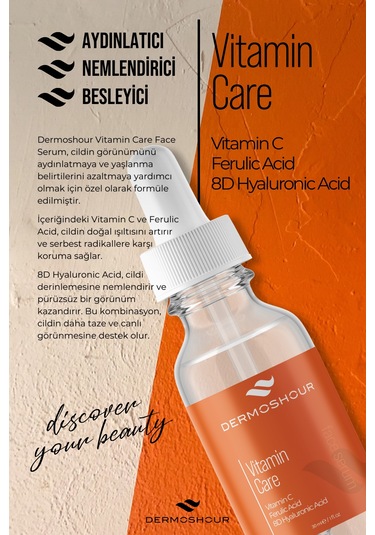 Dermoshour Vitamin Care Face Serum 30 ML