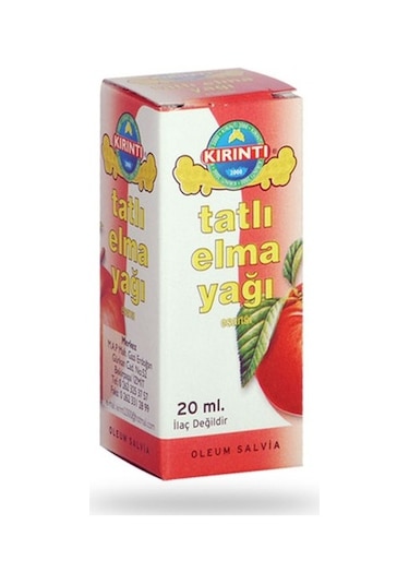 Kırıntı Tatlı Elma Yağı 20 ML