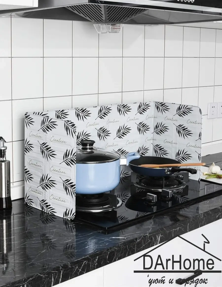 Darhome Fırın İçin Sıçrama Koruyucu Ekran 41526232 Beyaz