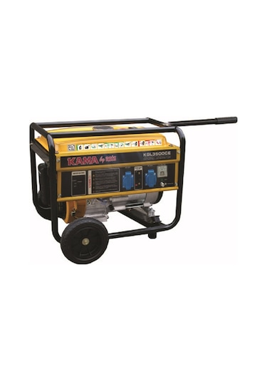 Kama KGL3500CE Marşlı 3.5Kva Monofaze Benzinli Jeneratör