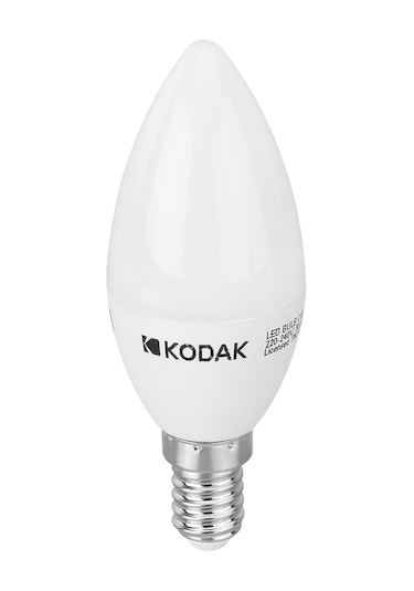 Kodak C37-E14 3W 731761 Led Ampul 240 Lumen Warm White