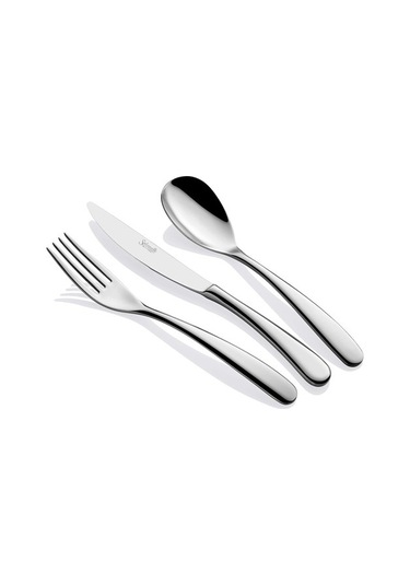 Salvinelli Forever 87 Parça Paslanmaz Çelik Çatal Bıçak Takımı (Made in Italy)