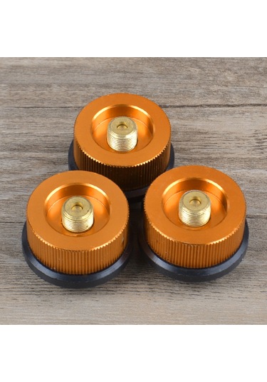 Yifomall Safkan Bakırlı Alüminyum Dış Mekan Gaz Doldurma Adaptörü - Otomatik Kapanır Uzun Gaz Tankı Ve Düz Tankı Valfi Seti Çok Renkli