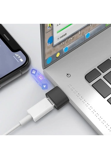 Usb 2.0 To Type-c Adaptörü Usb Erkek Tip-c Dişi Usb A To Usb C