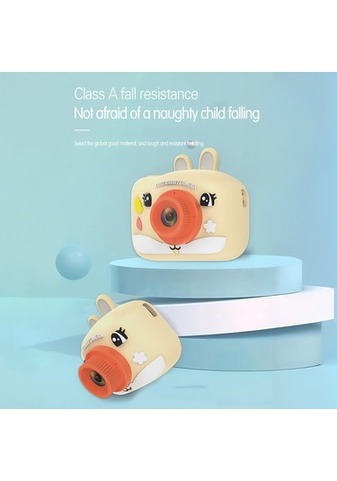 1080p Çocuk Dijital Kamera Çocuklar İçin Video Çift Lensli 2.0 İnç Ips 8x Zoom