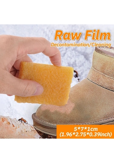 Dofolink Doğal Kauçuk Temizleme Silgi, Deri Ayakkabı Ve Çanta İçin Kuru Temizleme, Etkili Nitelik Ve Yeniden Kullanılabilir Özellikli Sarı