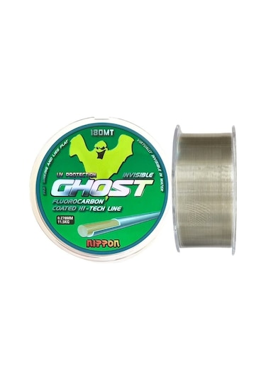 Nippon Ghost 180m 0.278mm Fluorocarbon Kaplama Misina
