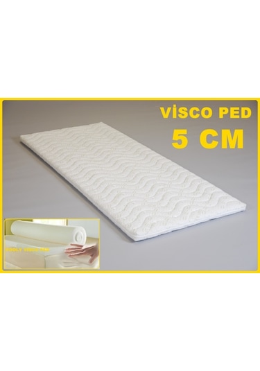 Babyhopeankara 100X200 Visco Ped Visco Yatak Şiltesi Full Ortopedik Visco Ped