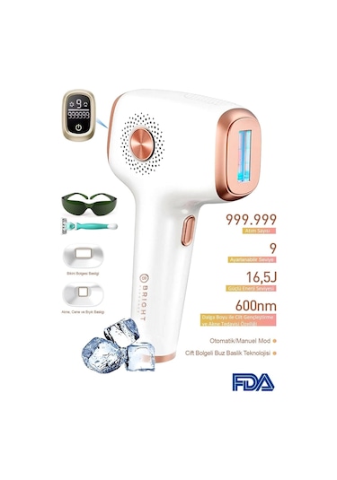 Bright Elegance BE-9030 Buz Lazer IPL Epilasyon