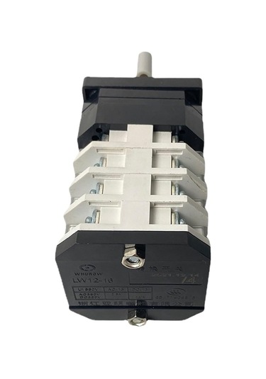 16 Terminal Cam Anahtar Lw1216/4 Üç Konum Onoffon Rotary Değişimi Çift Güç 5.5kw Motor Kontrolü İki Yük