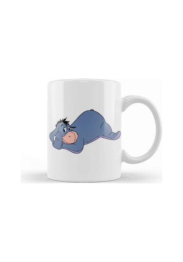 Winnie The Pooh Eeyore 017 Kupa Bardak Porselen Karışık