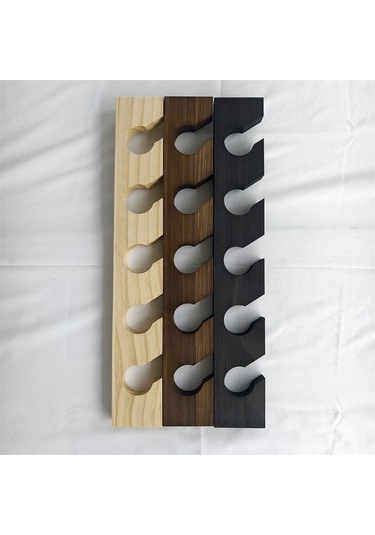 Suntek Beyzbol Şapka Rafı Depolama Giriş Sundurma Kahverengi