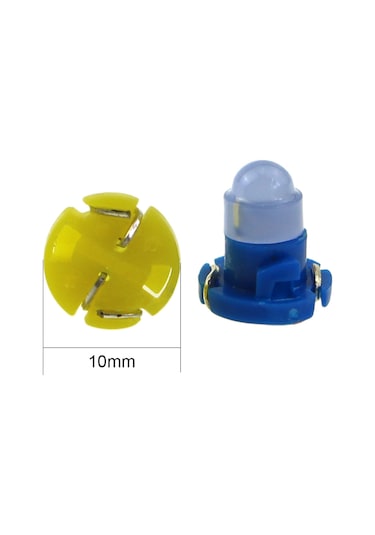 Sewick T4,2 LED COB gösterge Ampulü (Mavi) (4 Adet)
