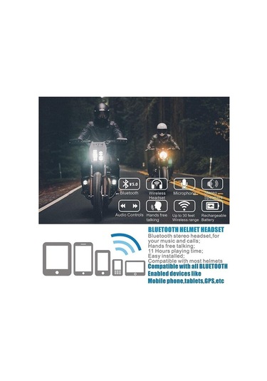 Jokmae Motosiklet Kulaklık Kablosuz Bluetooth 5.0 3t6b 3 Dj Kulaklık Takımı - Üstün Ses Ve Rahat Kullanım İdeal Seçenek