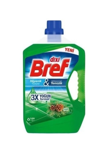 Bref Yüzey Temizleyici 3 Lt Çam Ve Gül 2 Li Paket 2'li Set