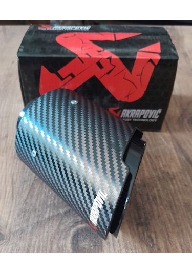 90 LIK AKRAPOVİÇ KARBON KAPLAMA İÇİ SİYAH