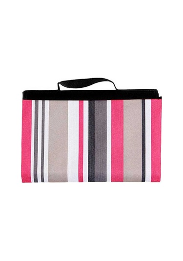 Madfox Skyloft Su Gecirmez Piknik Kamp Örtüsü Blue Stripe Çok Renkli