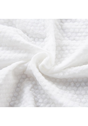 Xiyyadms Sıkıştırılmış Pamuk Havlu Seti - Seyahat Ve Kamp İçin Pratik, Taşınabilir, 6 Adet Beyaz