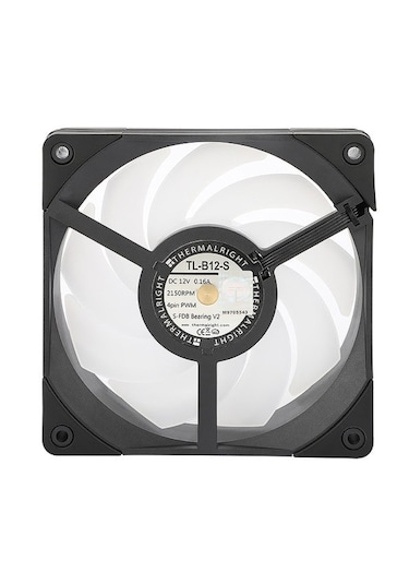 Thermalright Tl-b12-s Argb 120mm Siyah Kasa Fanı