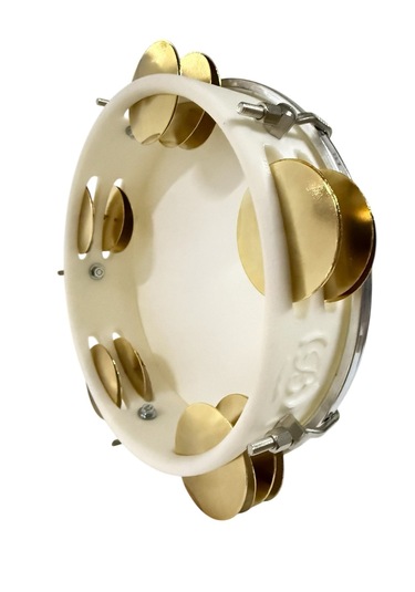 Fasıl Tefi Profesyonel Carbon Beyaz Renk Kasnak Beyaz Film