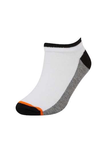 DeFacto Erkek Çocuk Desenli 5'li Patik Çorap T7302A6NSWT16