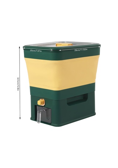 Gqiang Gıda Saklama Kapları, Katlanabilir 11,6 İla 26 Lb Pirinç