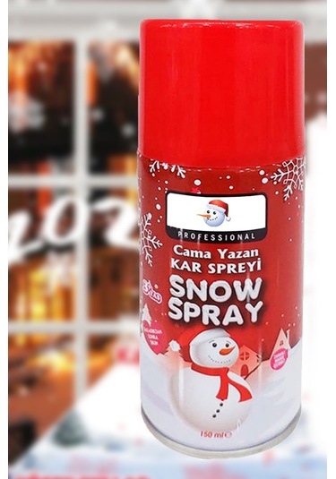 Kar Spreyi Cama Yazı Yazma Yılbaşı Ağacı Süsleme Spreyi 150 Ml