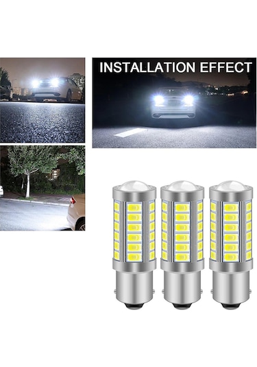 Xiyyadms 10 Adet 1156 Ba15s P21w Led Araç Fren Ve Stop Lambası - Yüksek Parlaklık, Dayanıklı