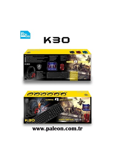 Paleon K30 Gaming Klavye ve Mouse Set