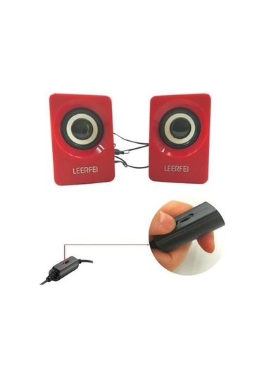 9048523491517 - Buffer N62 1+1 Multimedia Usb Ve Jacklı Mini Hoparlör Yüksek Stereo Ses Sistemi