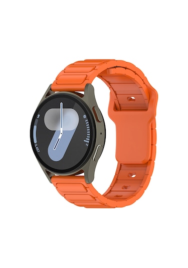 Gear S3 Sbt Krd-132 22mm Silikon Kordon Strap Kayış - Yeşil
