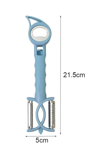 Cbtx 7 In 1 Çok Fonksiyonlu Soyma Şişe Açacağı Soyucu Rende Konserve Açacağı Pembe