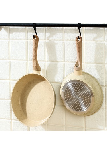 Xindoker 20 Cm Granit Tencere: Tek Kişilik, Yapışmaz Yüzey, Gaz Ve Ocakta Kullanım İçin Uygun, Dayanıklı Ev Mutfağı Eşyası Çok Renkli