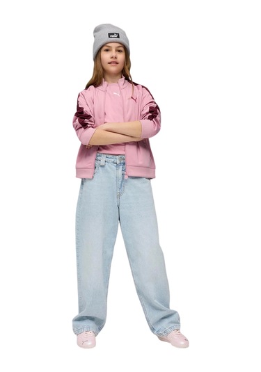 Puma T7 Pembe Genç Spor Ceket 7 16 Yaş 62989865 Pembe