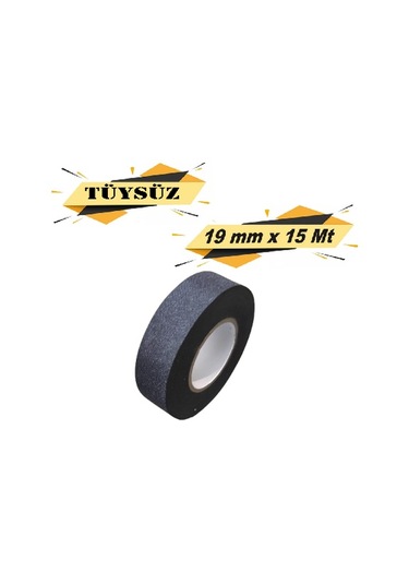 Tüysüz Bez Bant Elektrik Kablo Bandı 19 Mm X 15 Metre 1 Adet