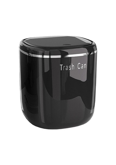 Mini Pres Çöp Kutusu Masaüstü Çöp Sepeti Ev Masası Plastik Atık Kutuları Ofis Malzemeleri Çöp Kutuları Çeşitli Eşyalar Kutusu Siyah