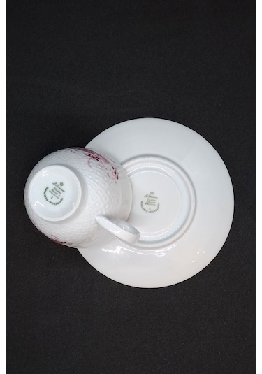 Seltmann Weiden Pembe Çiçekli Vintage Çay Fincanı 2 Parça 210 Ml Pembe