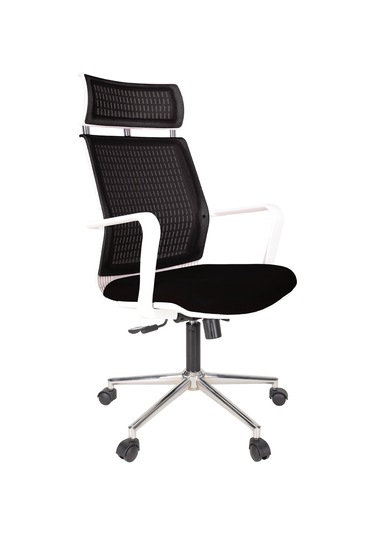 Gizmomobilya Gizmo Fileli Şef Bilgisayar Ofis Çalışma Koltuğu Fk1400 Efor Siya