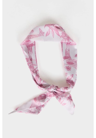 Defacto Kadın Desenli 2li Fular G0497axnskr1 Çok Renkli